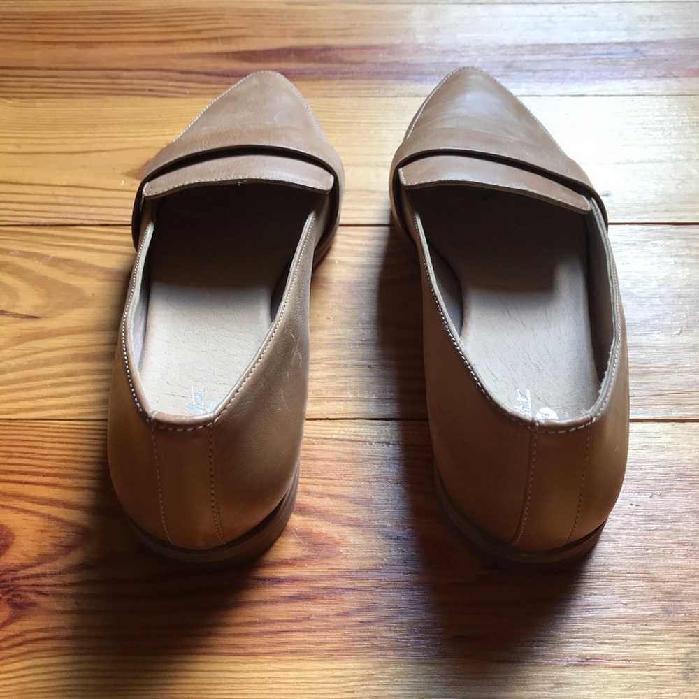 Dr. Scholl’s Beige Leather Pointed Toe Loafers, EUC, 10M - Picture 4 of 9